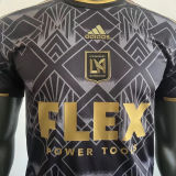 2022 LOS Angeles FC Home Black Player Version Soccer Jersey