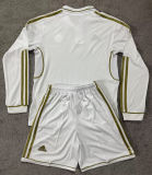 2011/12 RM Home Retro Kids Long Sleeve Soccer Jersey 长袖