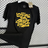 2025 JAMES Black High Quality Casual T-Shirt   T176