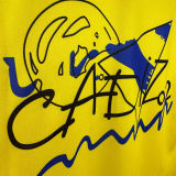 1991/92 Cadiz Home Retro Soccer Jersey 胸前带广告