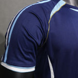 2006 Argentina Away Retro Player Version Soccer Jersey