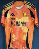 2025/26 Paris FC Away Orange Player Version Soccer Jersey