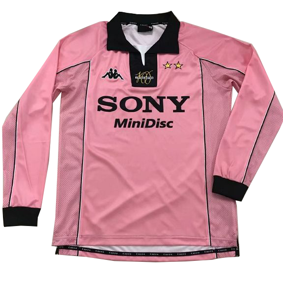 1997/98 JUV Away Retro Long Sleeve Soccer Jersey