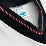 1984/1987 England Home White Retro Soccer Jersey