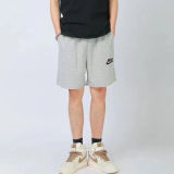 2025 NK Light Gray Pure Cotton Short Pants 花灰