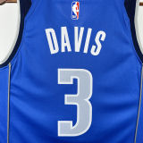 2025 Mavericks DAVIS #3 Blue NBA Jersey
