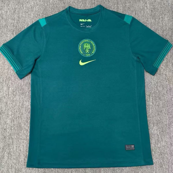 2025/26 Nigeria Away Green Fans Soccer Jersey
