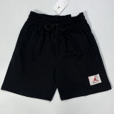 2025 Jordan Black Pure Cotton Fabric Casual Short Pants M001 红标