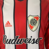 2003/04 River Plate Home Retro Long Sleeve Soccer Jersey