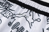 C2441 Jordan White Casual Short Pants