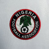 1998 Nigeria Away White Retro Soccer Jersey