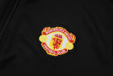 2025/26 M Utd Black Jacket Tracksuit