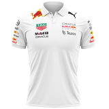 2022 Red Bull Racing White F1 Team POLO T-Shirt