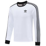 2025 AD~White Long Sleeve Soccer Training Jersey