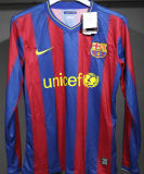 2009/10 A Home Retro Player Version Long Sleeve Soccer Jersey 球员版长袖