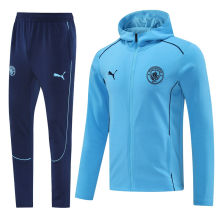 2025 Man Ciyt Sky Blue Jacket Tracksuit