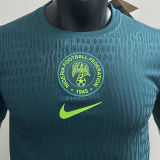2025/26 Nigeria Away Green Player Version Soccer Jersey