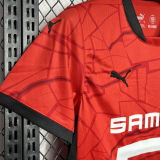 2024/25 Rennais Home Fans Soccer Jersey