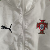 2025/26 Portugal White Windbreaker