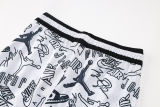 C2441 Jordan White Casual Short Pants