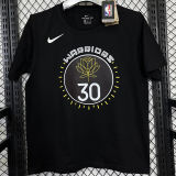 2025 Warriors CURRY #30 Black High Quality Casual T-Shirt   T177