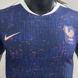 2025/26 France Home Blue Player Version Soccer Jersey