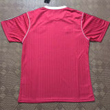 2025 M Utd Red Retro Style Soccer Jersey