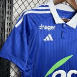 2024/25 Strasbourg Home Blue Soccer Jersey