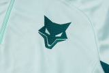 2025 Cruzeiro Light Green Kids Sweater Tracksuit
