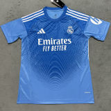 2025/26 RM Blue Goalkeeper Fans Soccer Jersey