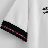 1984/1987 England Home White Retro Soccer Jersey