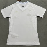 2025/26 Santos Home White Fans Soccer Jersey 女
