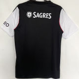 2013/14 Benfica Away Black Retro Soccer Jersey