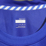 2008/2009 M Utd Third Blue Retro Player Version Long Sleeve Jersey 球员版长袖