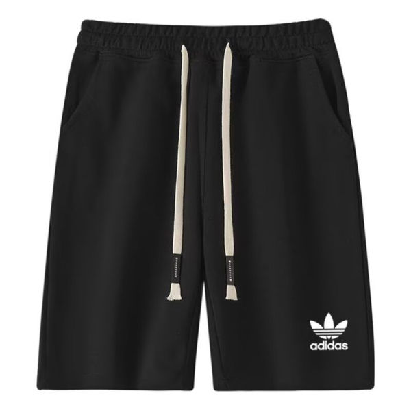 2025 AD Black Pure Cotton Short Pants 黑色