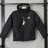 2025 AD Cotton Thickened warm Black Outdoor Jacket #P5加棉冲锋衣