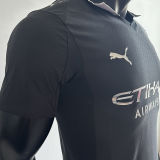 2025/26 Man City Black Special Edition Player Version Soccer Jersey