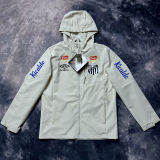 2025 Santos White Retro style Windbreaker