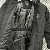 2025 PSG Jordan Cotton Thickened warm Black Outdoor Jacket #P2加棉冲锋衣