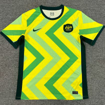 2025/26 Australia Home Yellow Fans Soccer Jersey