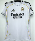 2025/26 RM Home White Player Version Soccer Jersey