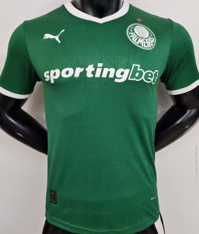 2025/26 Palmeiras Home Green Player Version Soccer Jersey