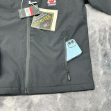 2025 Brazil Velvet Thickened warm White Outdoor Jacket #103加绒冲锋衣