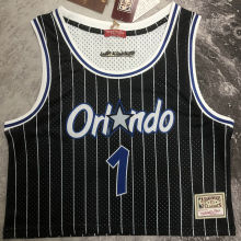 Magic HARDAWAY #1 Retro Balck NBA Girl Jersey