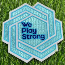 We Play Strong UEFA Women's Euro PATCH 2025 欧洲杯女足章 (You can buy it alone OR tell us which jersey to print it on. )