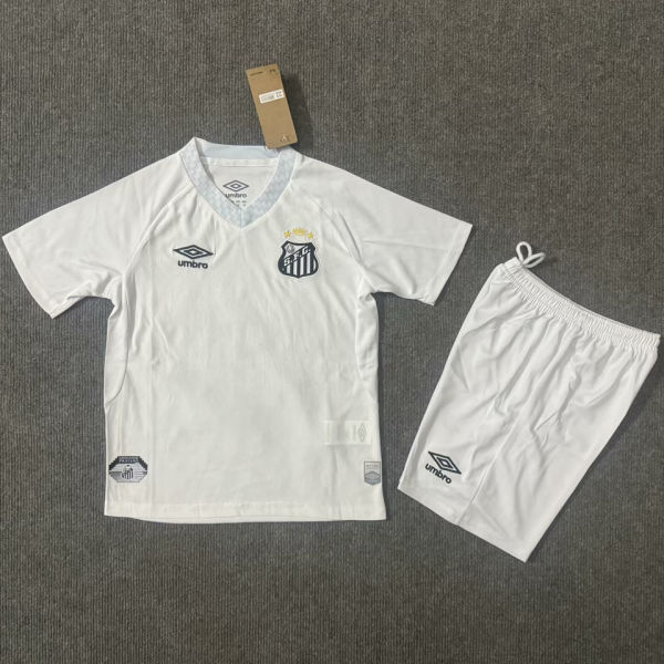 2025/26 Santos Home Kids Soccer Jersey