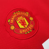 ROONEY #10 M Utd Home Red Retro Soccer Jersey 2010/11  欧冠字体和旧款欧冠章