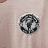 2018/19 M Utd Away Pink Retro Soccer Jersey