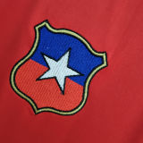 1982 Chile Home Red Long Sleeve Retro Jersey