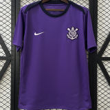 2025 Corinthians Purple Training Soccer Jersey